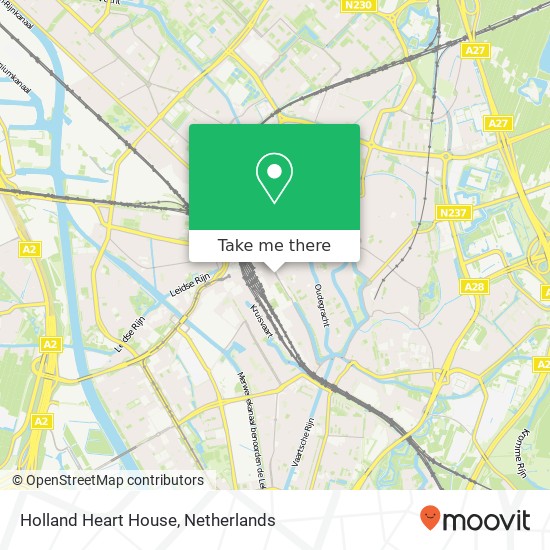 Holland Heart House map