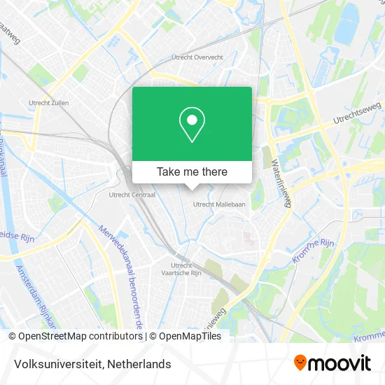 Volksuniversiteit map