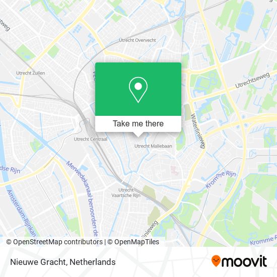 Nieuwe Gracht map