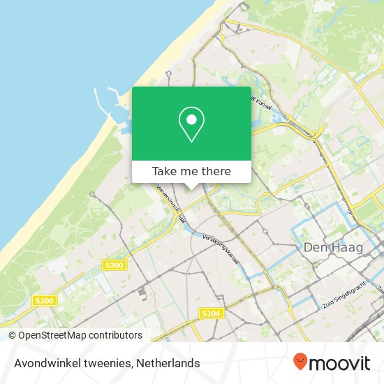 Avondwinkel tweenies map