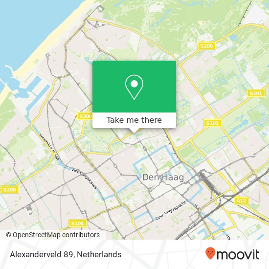 Alexanderveld 89 map