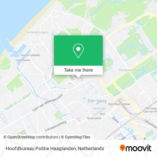 Hoofdbureau Politie Haaglanden map