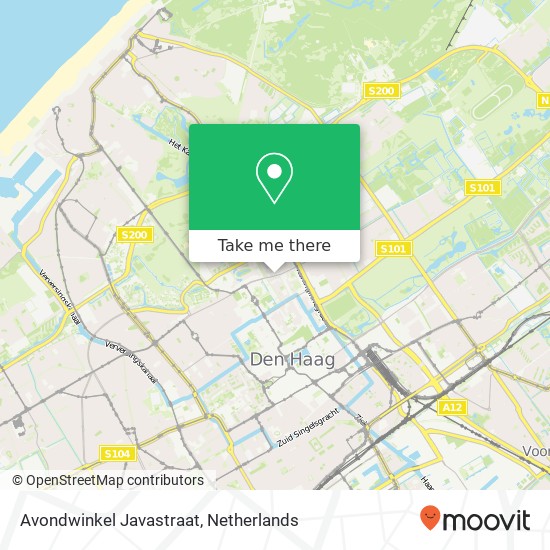 Avondwinkel Javastraat map