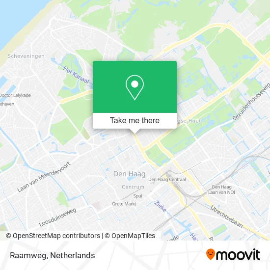 Raamweg map