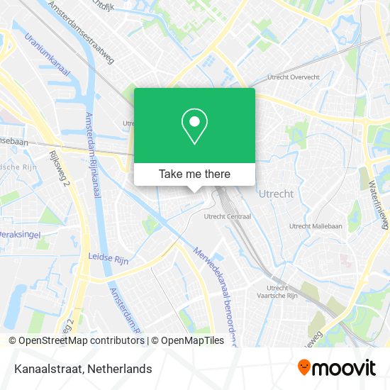 Kanaalstraat map