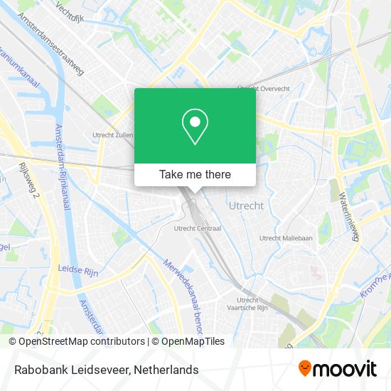 Rabobank Leidseveer map