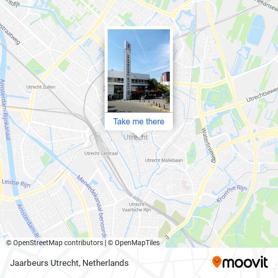 Jaarbeurs Utrecht map