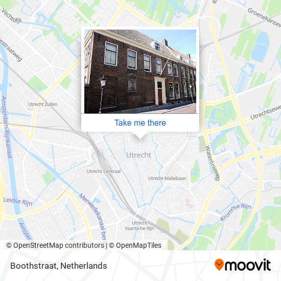 Boothstraat map