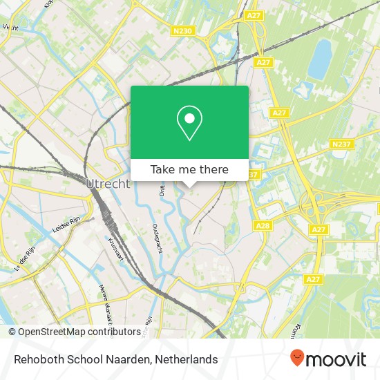 Rehoboth School Naarden map