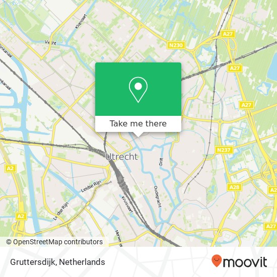 Gruttersdijk map