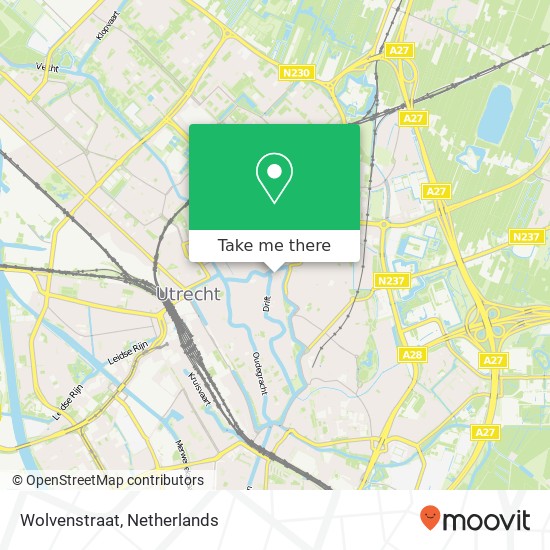 Wolvenstraat map