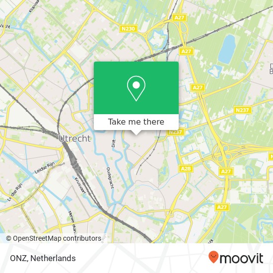 ONZ map