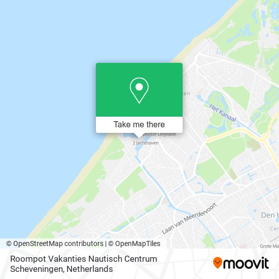 Roompot Vakanties Nautisch Centrum Scheveningen Karte