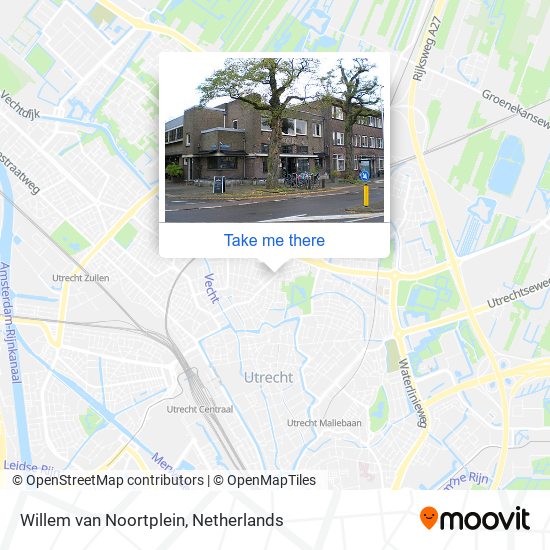 Willem van Noortplein Karte