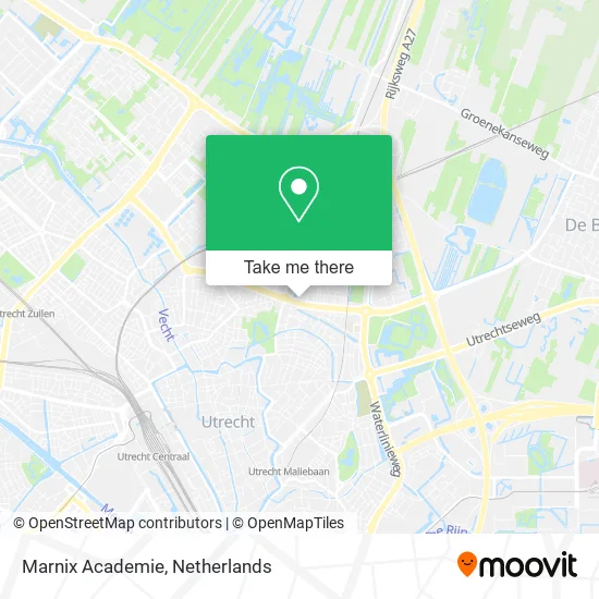 Marnix Academie map