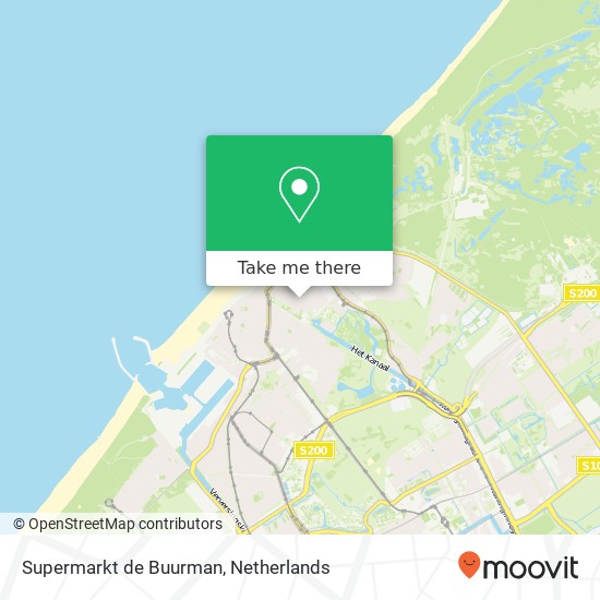 Supermarkt de Buurman map