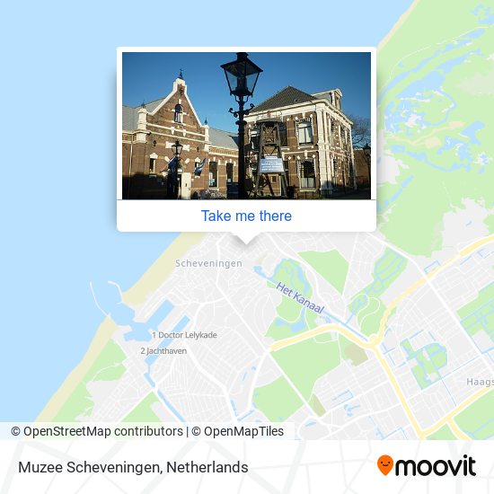 Muzee Scheveningen map
