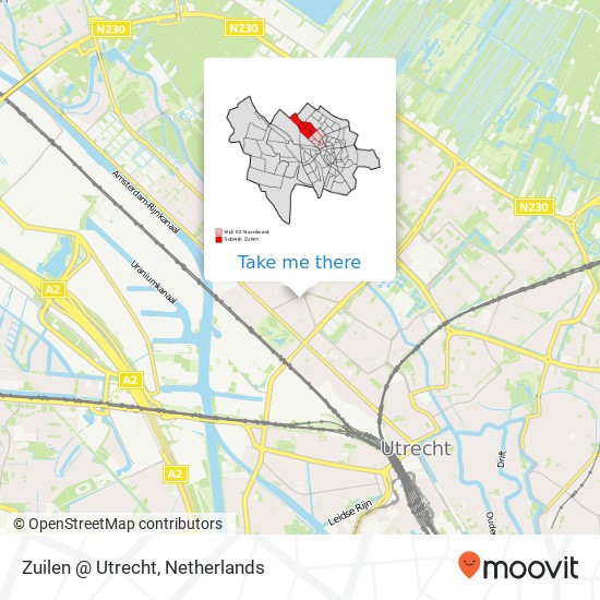 Zuilen @ Utrecht map