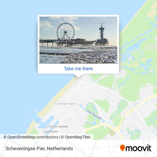 Scheveningse Pier map