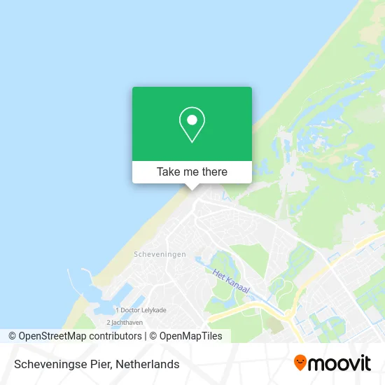 Scheveningse Pier map
