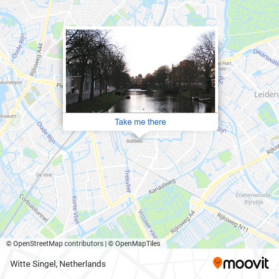 Witte Singel map