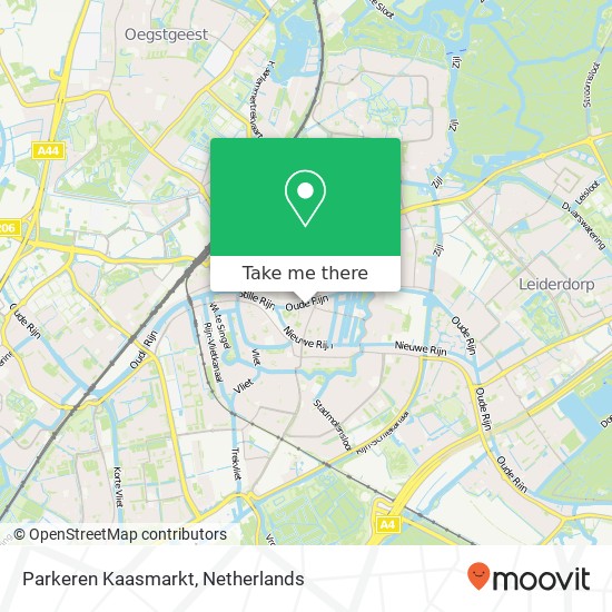 Parkeren Kaasmarkt map