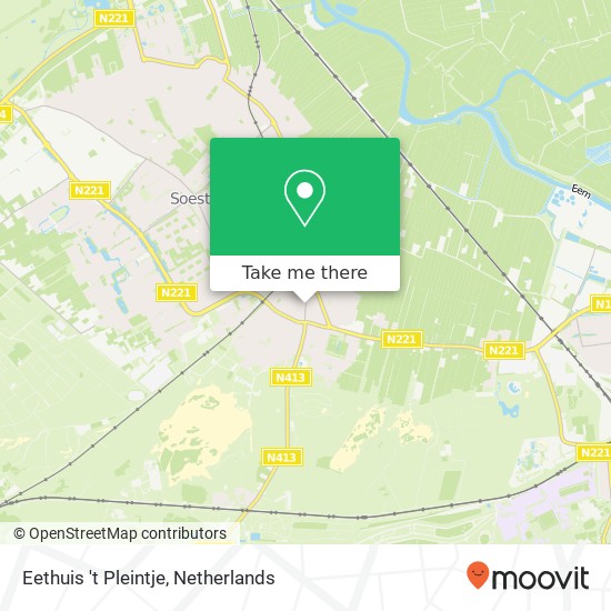 Eethuis 't Pleintje map