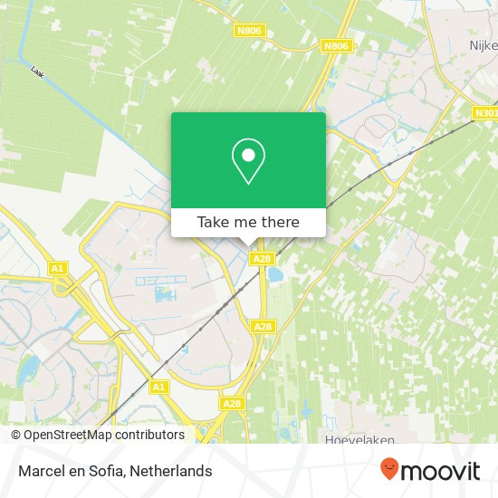 Marcel en Sofia map