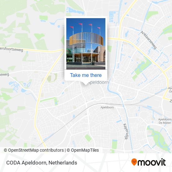 CODA Apeldoorn Karte