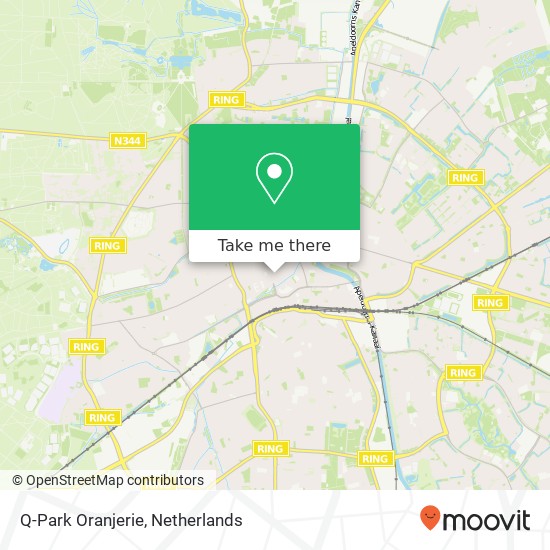 Q-Park Oranjerie map