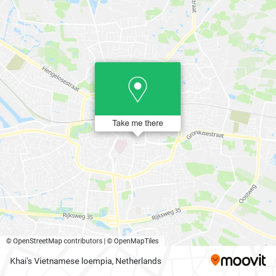 Khai's Vietnamese loempia Karte