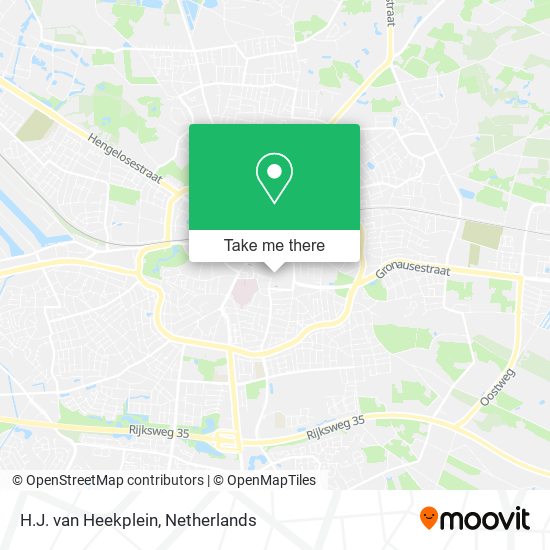 H.J. van Heekplein map