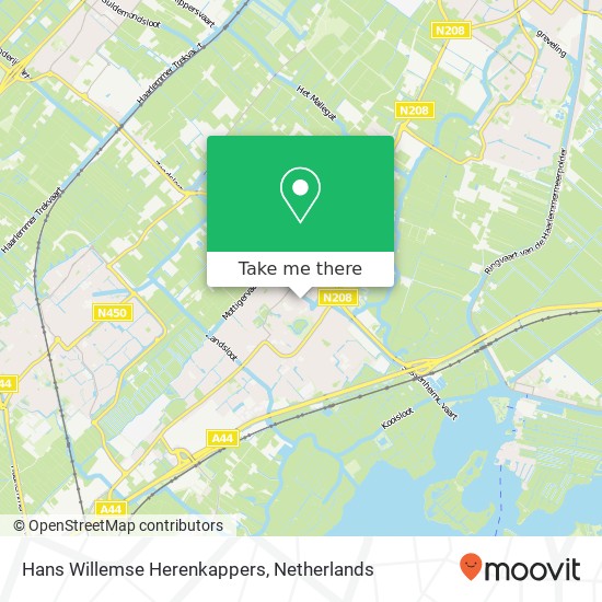 Hans Willemse Herenkappers map