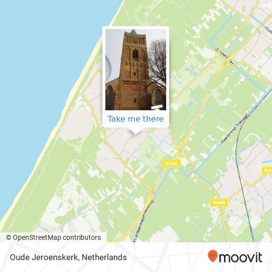 Oude Jeroenskerk map