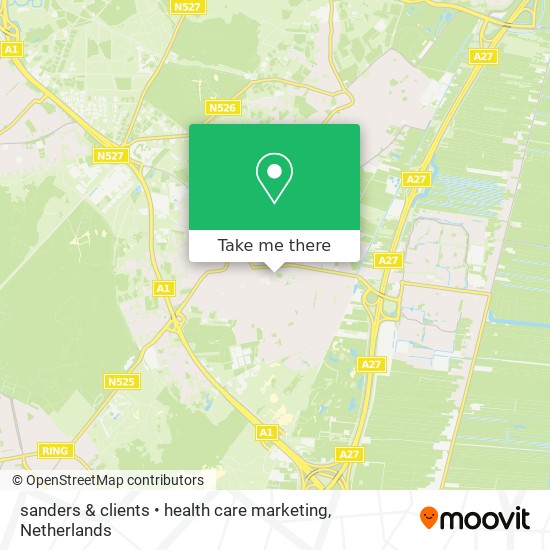 sanders & clients • health care marketing map