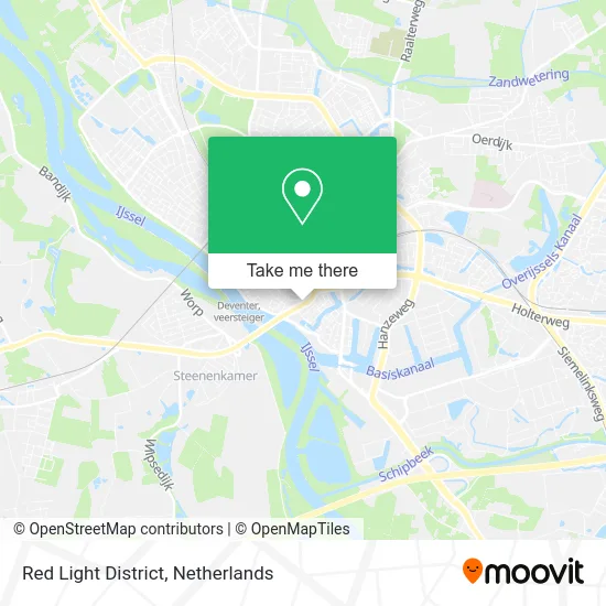 Red Light District map