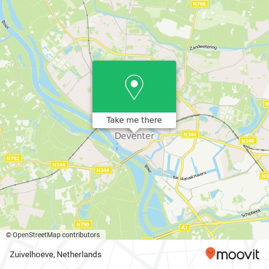 Zuivelhoeve map