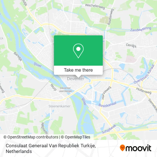 Consulaat Generaal Van Republiek Turkije map