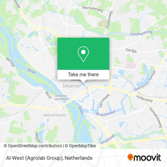 Al-West (Agrolab Group) map