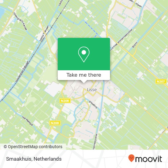 Smaakhuis map