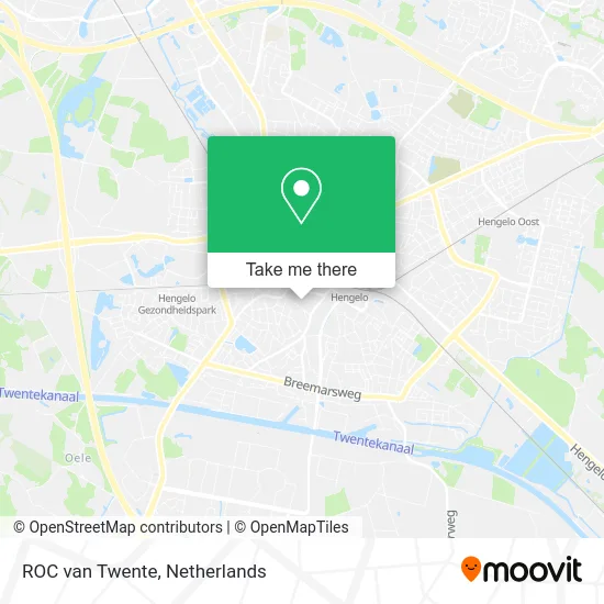 ROC van Twente map