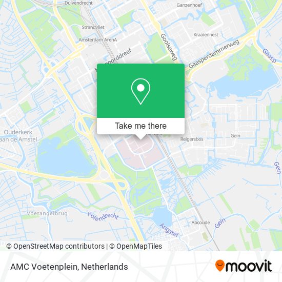 AMC Voetenplein map