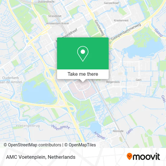 AMC Voetenplein map