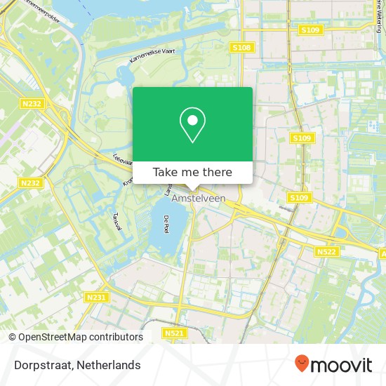 Dorpstraat map