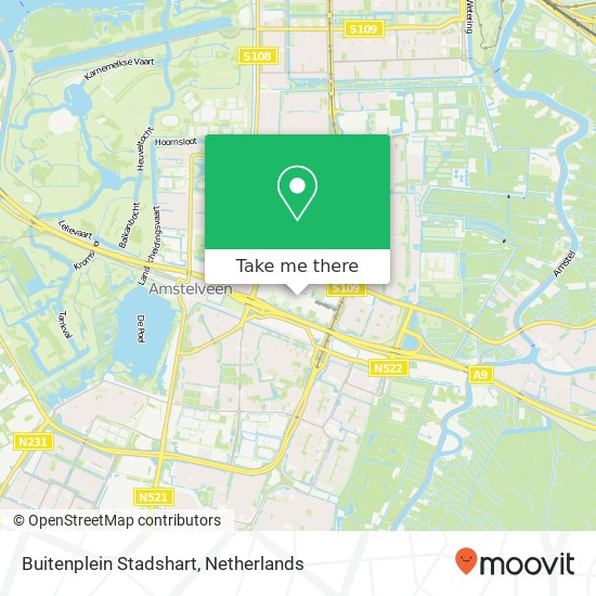 Buitenplein Stadshart map
