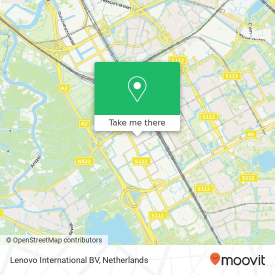 Lenovo International BV map