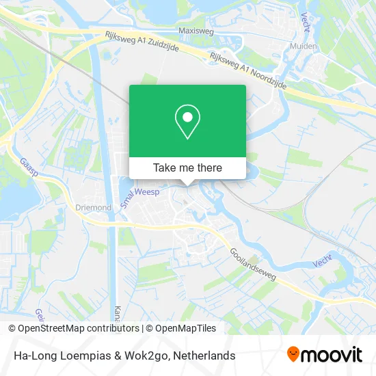 Ha-Long Loempias & Wok2go map
