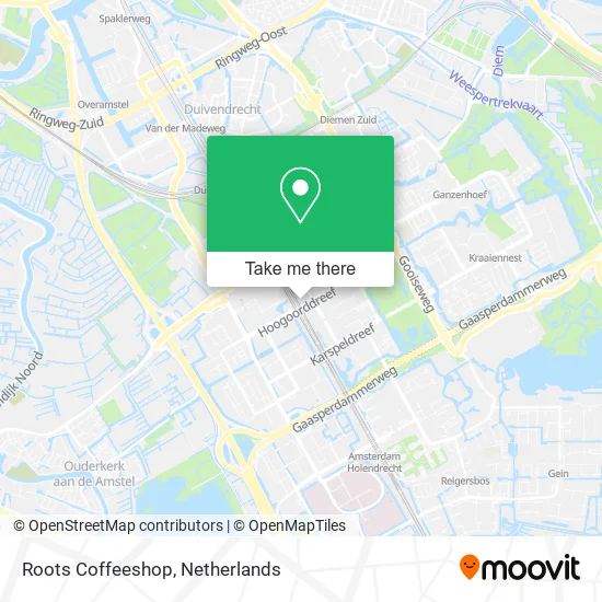 Roots Coffeeshop Karte