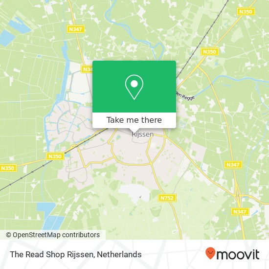 The Read Shop Rijssen map