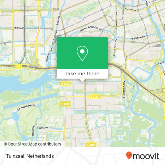 Tuinzaal map